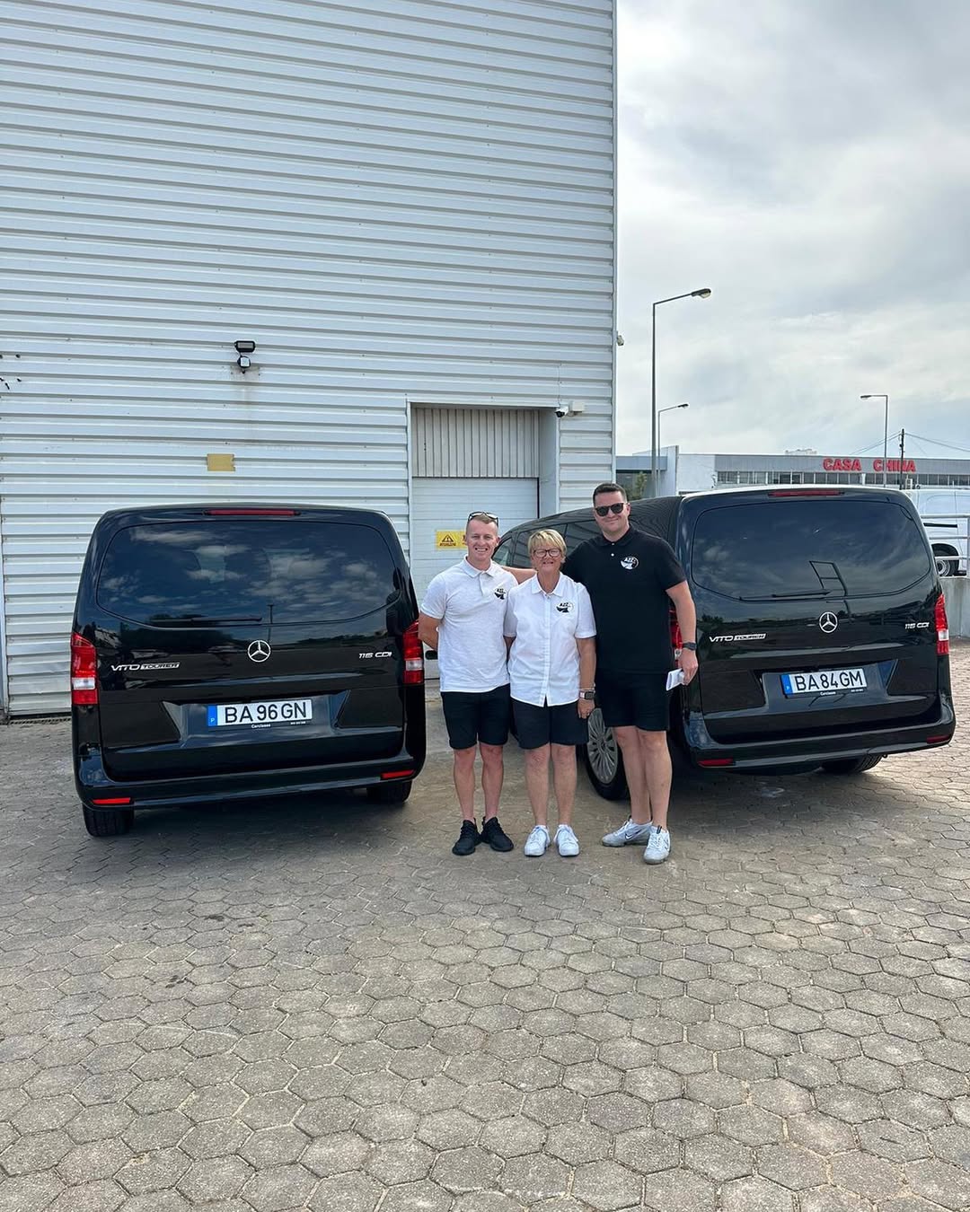 A22 Transfers Team with Mercedes Vito vehicles